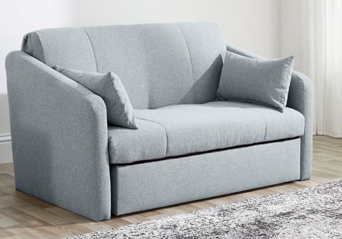 Ottawa Light Grey Contract Fabric Sofa Bed