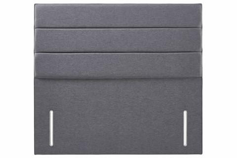 Lotus Floor Standing Headboard - Small Single 2'6'' Platinum