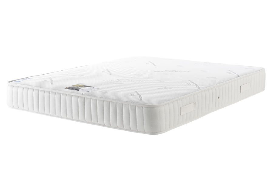 View King Size 50 Milan Open Coil Medium Feel Contract Mattress information