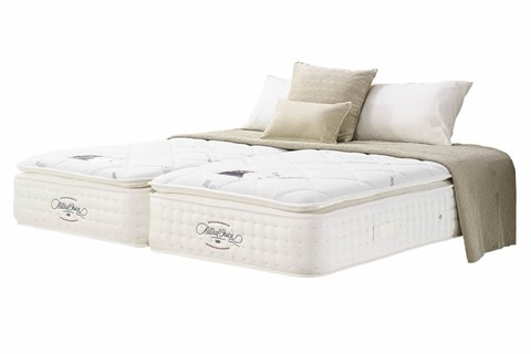 Pillow Top 1000 Zip And Link Mattress - 5'0'' (150cm) x 6'6'' (200cm)