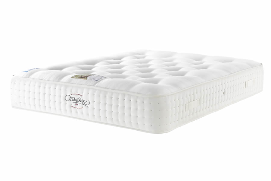 View Small Double 40 Natural Choice 3000 Pocket Spring Medium Feel Contract Mattress information