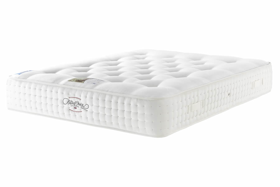 View Small Double 40 Natural Choice 6000 Pocket Spring Medium Feel Contract Mattress information