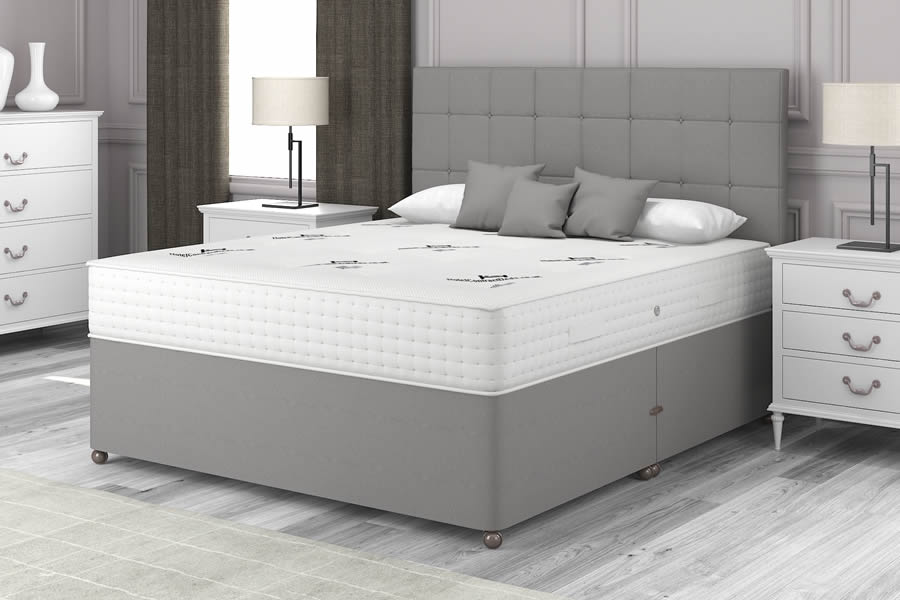 View Platinum Grey 2000 Firm Pocket Spring Contract Bed 60 Super Kingsize Aristocrat information