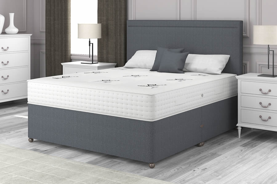 View Charcoal Grey 3000 Pocket Spring Contract Bed 26 Small Single Size Marquess information