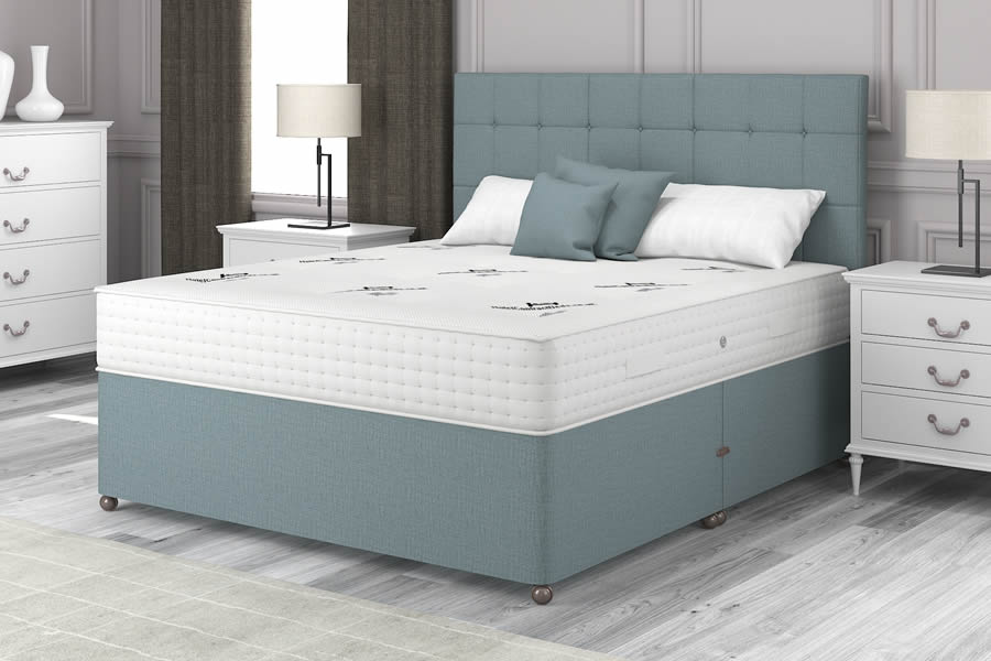 View 50 x 66 King Duckegg Blue Natural Choice 6000 Divan information