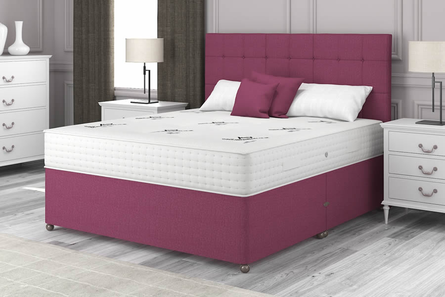 View 60 x 66 Super King Linosa Pink Natural Choice 6000 Divan information