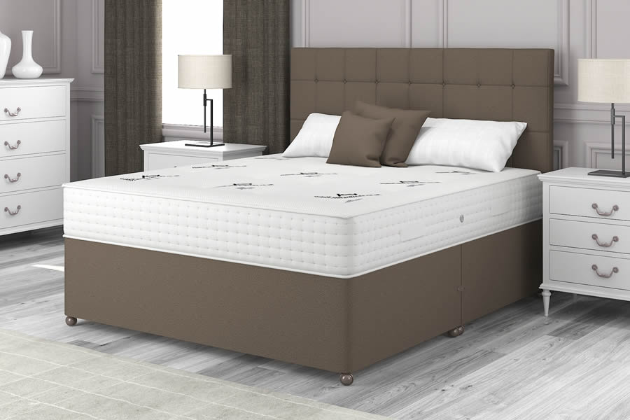 View 26 x 63 Small Single Mocha Brown Natural Choice 6000 Divan information