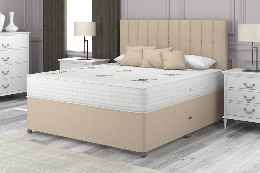View Stone Cream 1200 Pocket Spring Contract Bed 26 Small Single Panache 1200 information