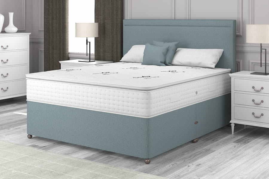View Duckegg Blue Pillow Top 1000 Pocket Spring Contract Bed 30 Single Pillow Top 1000 information