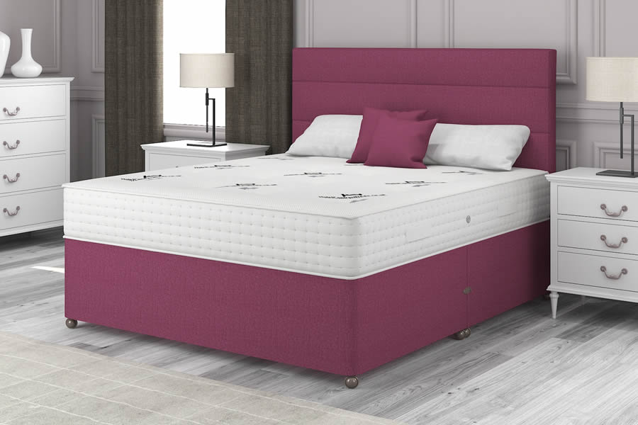 View Linosa Pink 3000 Pocket Spring Contract Bed Medium Feel 46 Double President information