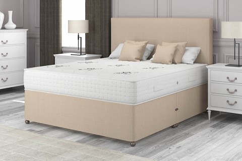 Posture 3000 Divan - 4'6'' x 6'3'' Double Stone 