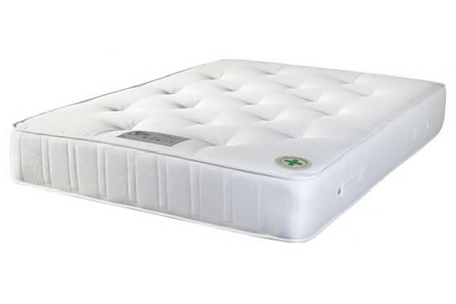 View Double 46 Viscount Open Coil Memory Foam Contract Mattress information