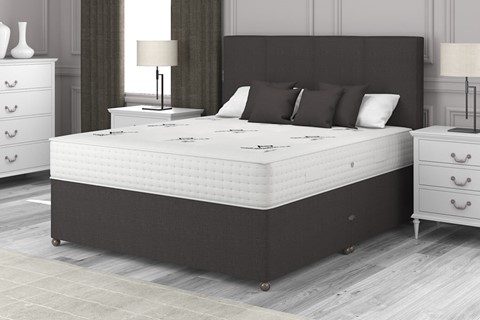 Natural Choice 2000 Divan - 4'6'' x 6'3'' Double Truffle 