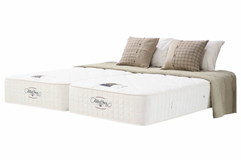 Senator 1000 Zip And Link Mattress - 5'0'' (150cm) x 6'6'' (200cm) 