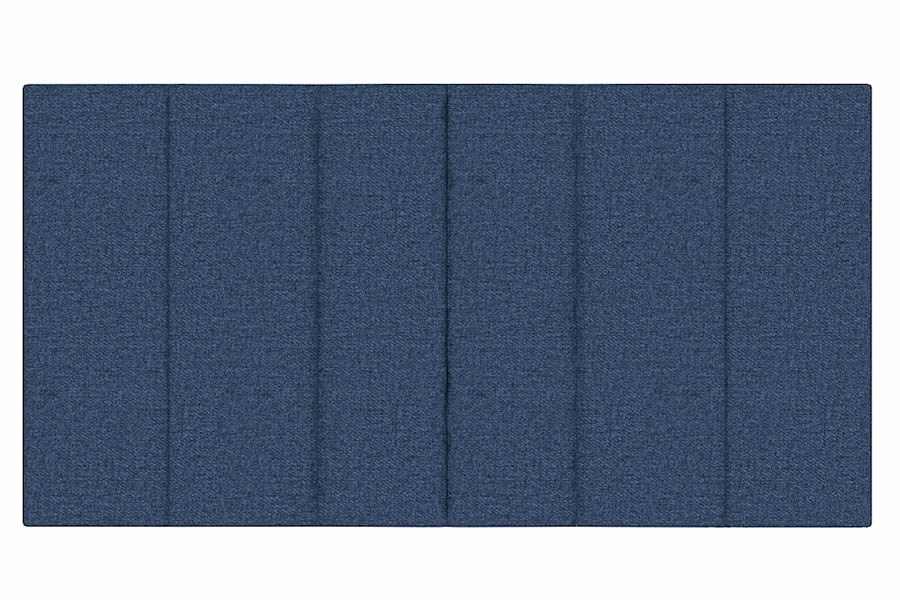 View Marine 60 Super King Contract Fabric Headboard With Vertical Stitching Deeply Padded Iris information