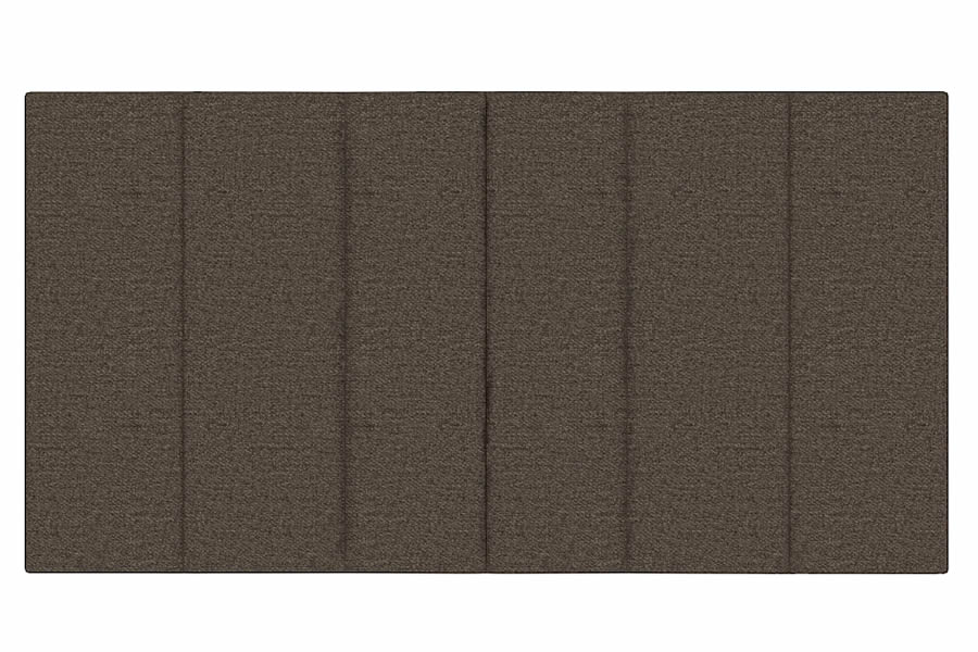 View Mocha 56 Conti King Contract Fabric Headboard With Vertical Stitching Deeply Padded Iris information