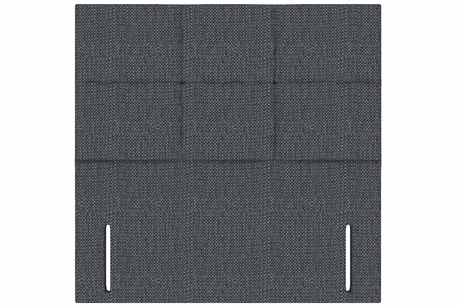 Charcoal 26 Small Single Rectangular Headboard With …