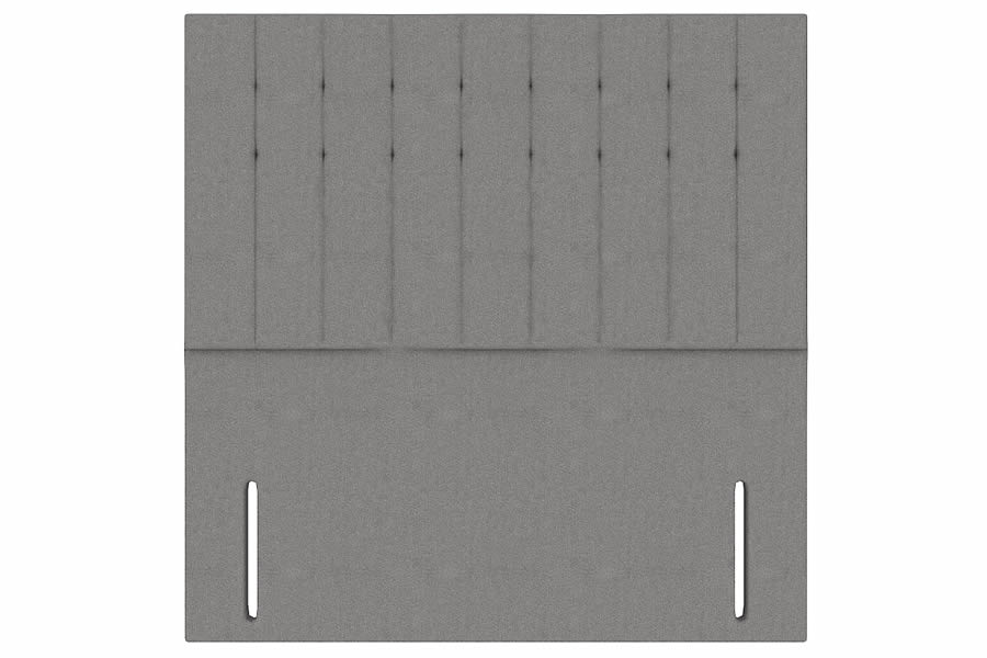 View Platinum 30 Single Rectangular Headboard Buttoned Detailing Saville information