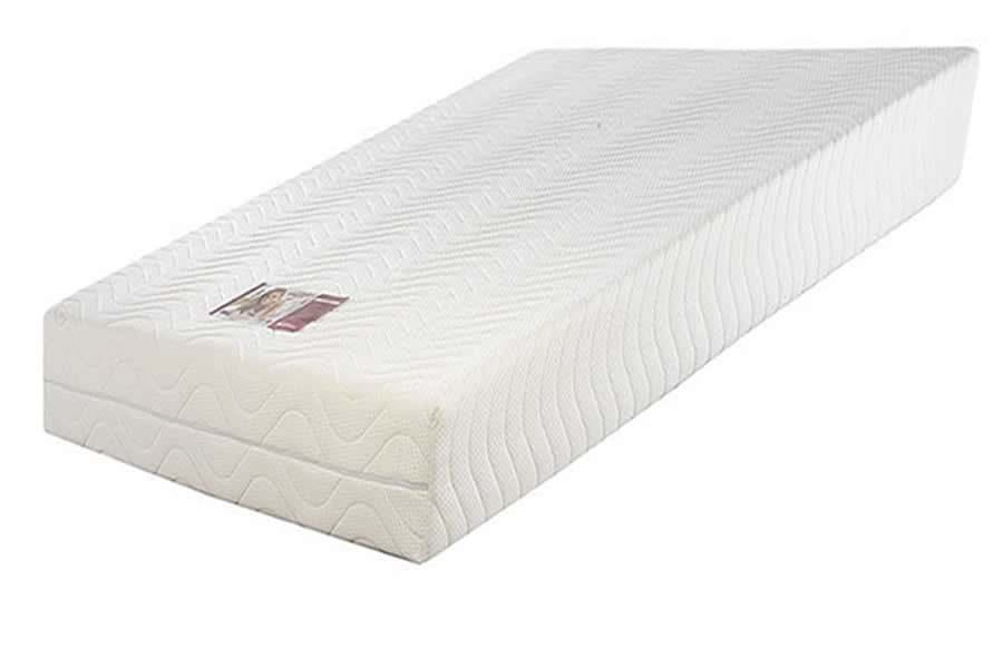 View Small Single 26 Deluxe Memory Foam Firm Feel Mattress 75cm Top Layer information