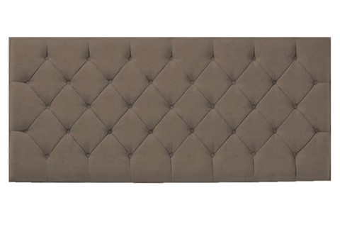 Manhatten Headboard - Small Single 2'6'' Mocha