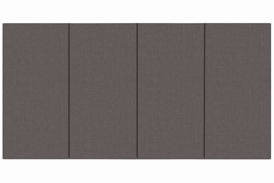 View Slate 26 Small Single Fabric Headboard With Vertical Stitching Deeply Padded Linear information