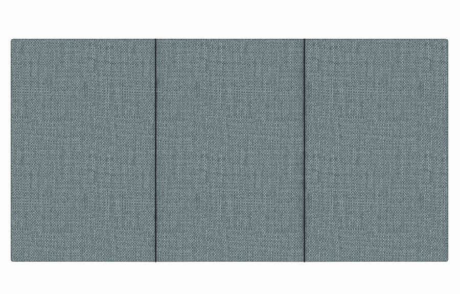 View Duckegg 40 Small Double Rectangular Headboard With Vertical Stitching Deeply Padded Tulip information