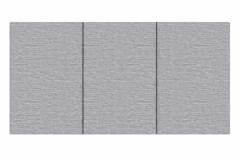 Tulip Headboard - Grey Small Single 2'6''