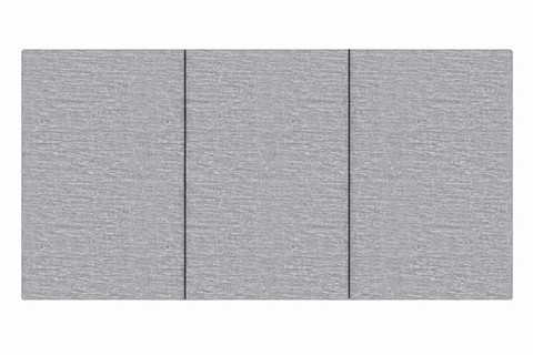 Tulip Headboard - Grey Small Single 2'6'' 