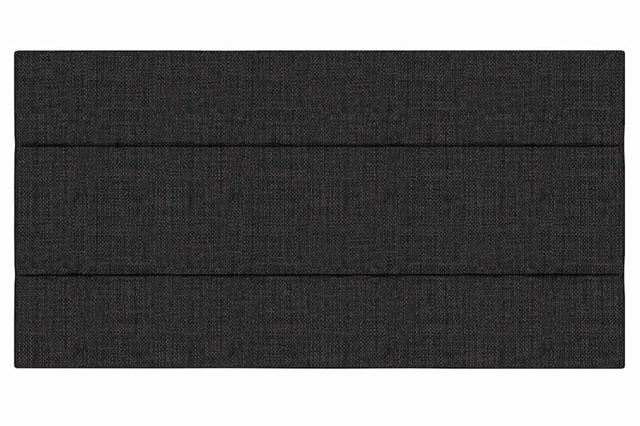 View Truffle 60 Super King Fabric Headboard 3 Panel Horizontal Stitching Deeply Padded Lotus information