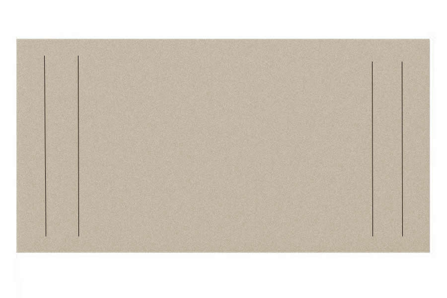 View Stone 56 Conti King Contract Fabric Headboard Vertical Panel Stitching Deeply Padded Apollo information