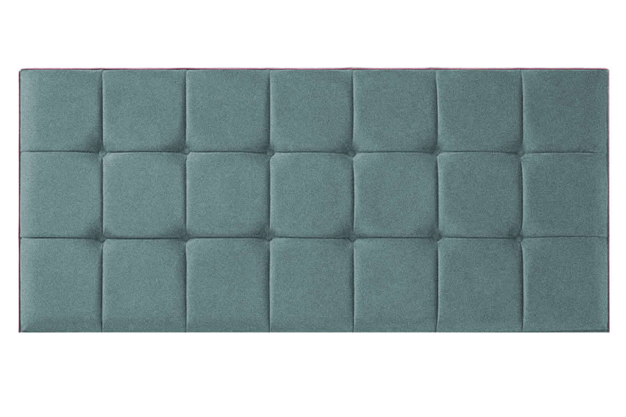 View Duckegg 29 Conti Single Contract Fabric Headboard Multiple Square Design Buttoned Detail Quad information