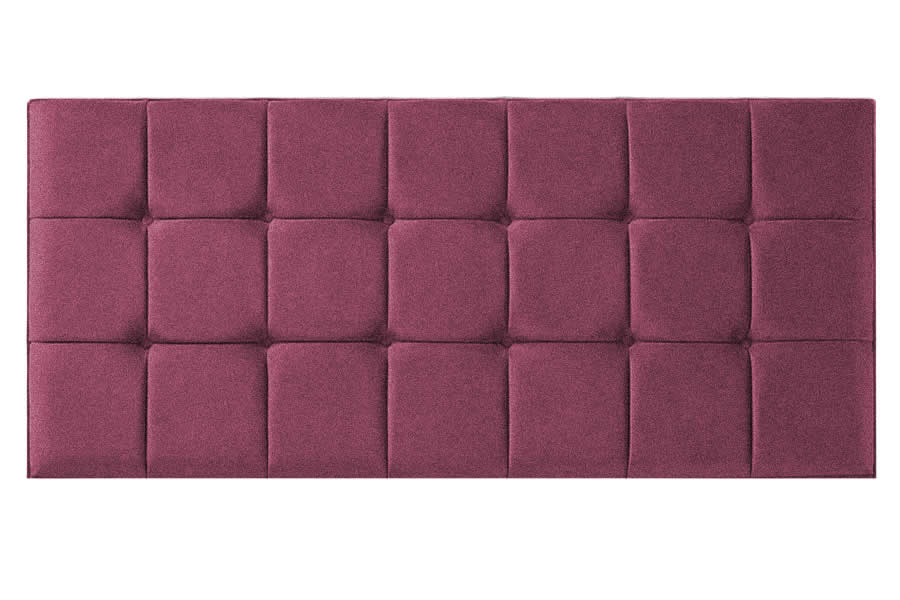 View Linosa 29 Conti Single Contract Fabric Headboard Multiple Square Design Buttoned Detail Quad information