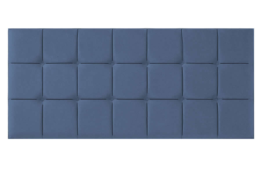 View Marine 60 Super King Contract Fabric Headboard Multiple Square Design Buttoned Detail Quad information