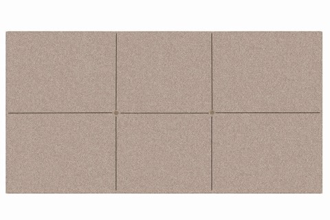 Vienna Headboard - Stone Small Single 2'6''