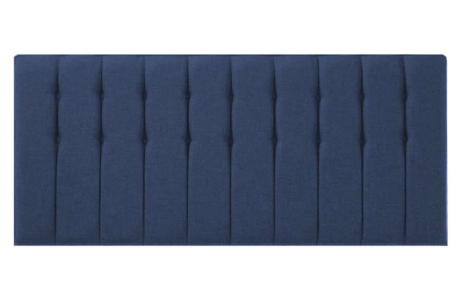 View Marine 46 Double Contract Fabric Headboard Vertical Stitching Buttoned Detailing Saville information
