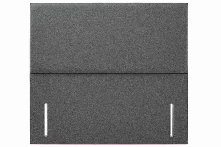 View Charcoal 56 Conti King Plain Rectangular Floor Standing Headboard Deeply Padded Rose information