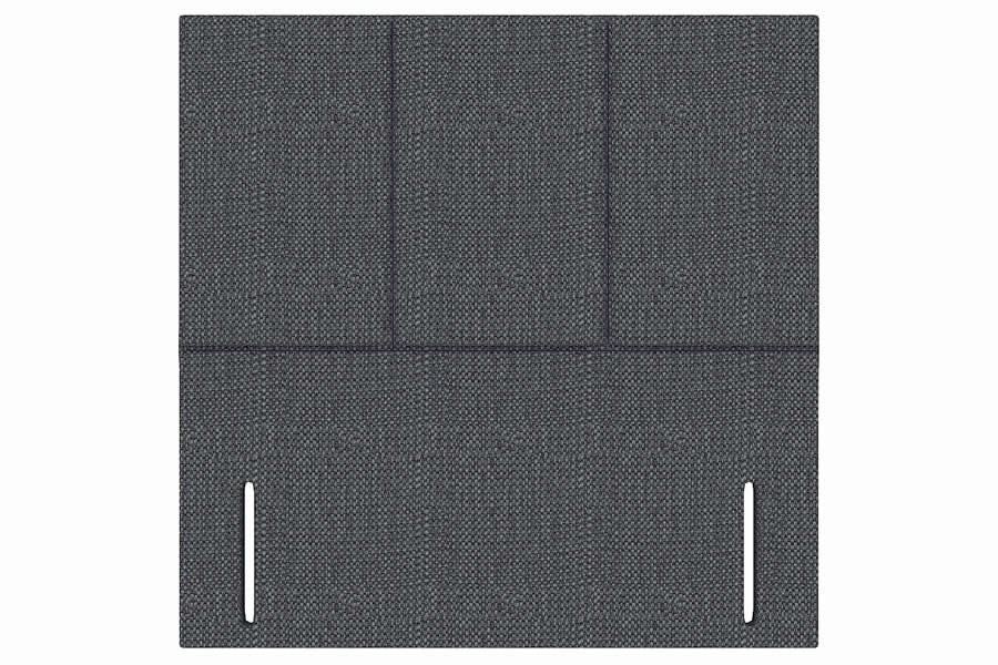 View Charcoal 50 King Rectangular Headboard Vertical Stitching Deeply Padded Tulip information