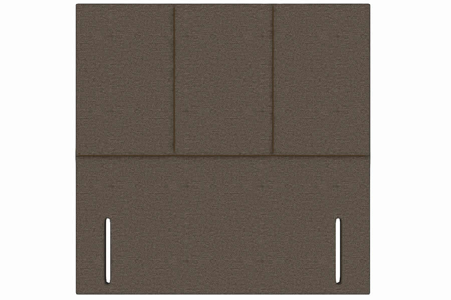 View Mocha 56 Conti King Rectangular Headboard Vertical Stitching Deeply Padded Tulip information