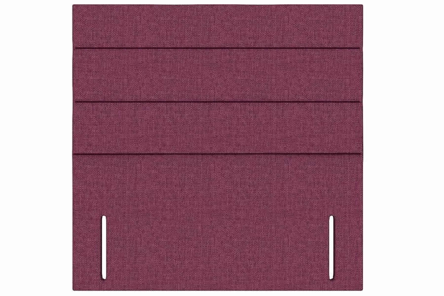 View Linosa 60 Super King Rectangular Headboard 3 Panel Horizontal Stitching Deeply Padded Lotus information