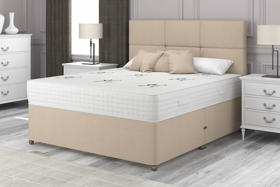 View Stone Cream Firm Contract Bed 50 Kingsize Ortho Comfort information