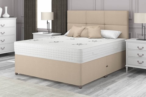 Ortho-Comfort Divan - 4'6'' x 6'3'' Double Stone 