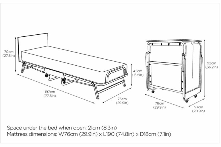 Cromford Folding Bed