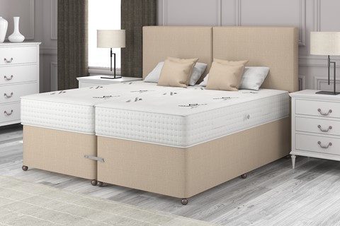 Pillow Top 1000 - 5'0'' (150cm) x 6'3''(190cm) Stone