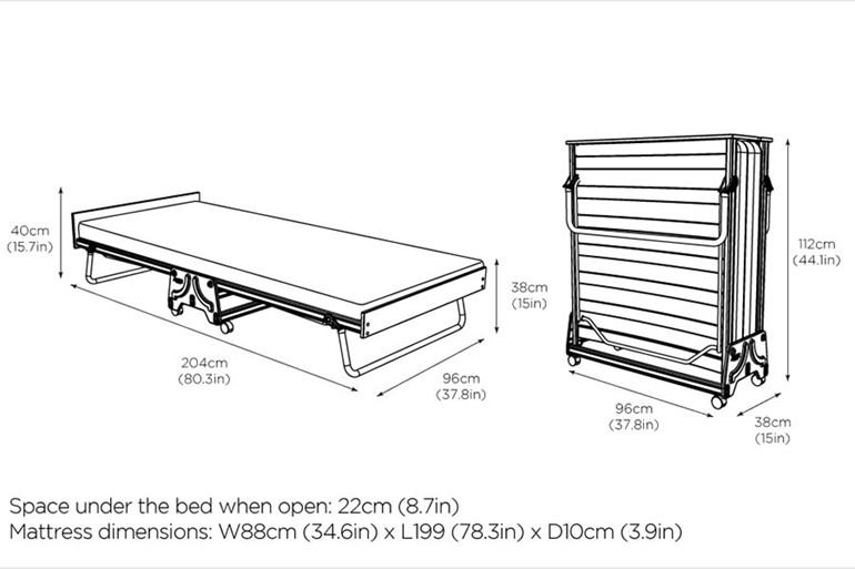 Eden Folding Bed