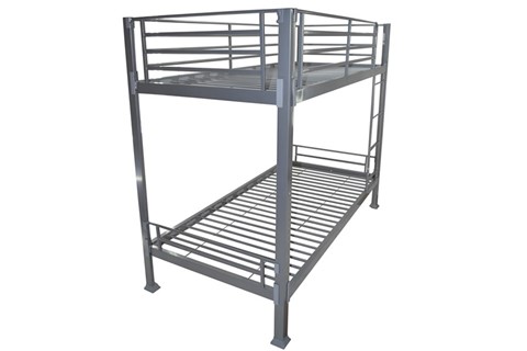Thore Metal Bunk Bed - Silver 