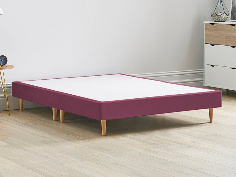 Divan Contract Bed Base On Wooden Legs