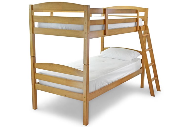 Wooden Contract Bunk Bed White Or, Antique Wooden Bunk Beds