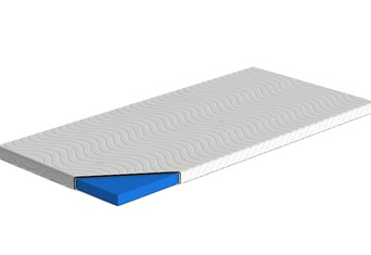 Laytec Foam Mattress Topper - 2'6''(75cm) Small Single 5cm