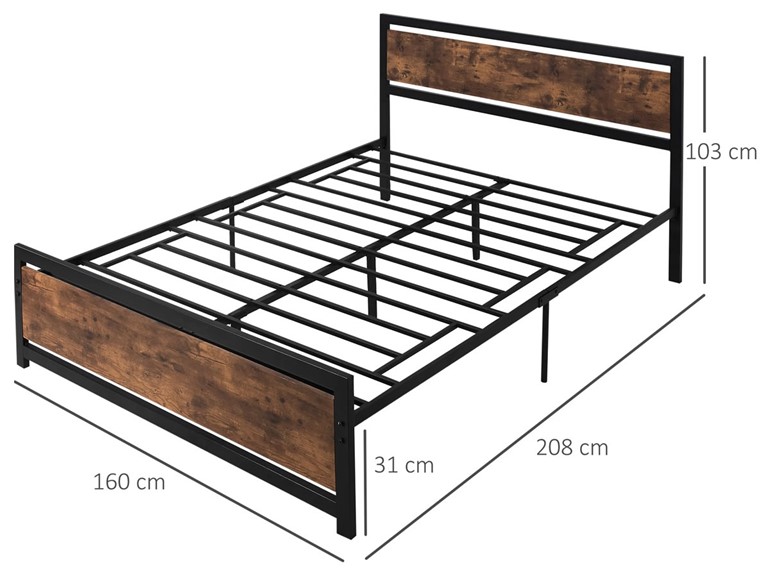 Ashley Metal Bedframe