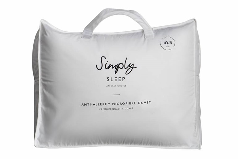 Simply Sleep Anti Allergy Microfibre Duvet 10.5 tog